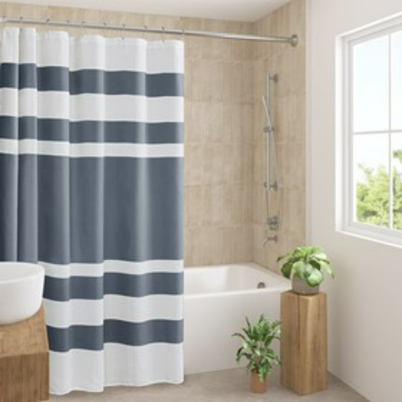 Rideau de douche Luxury Waffle Weave