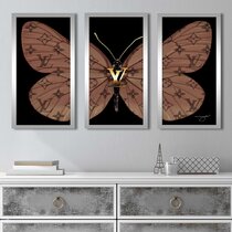 Louis Vuitton, Wall Decor, 7 Piece Custom Framed Wall Art Crafted From  Authentic Bags