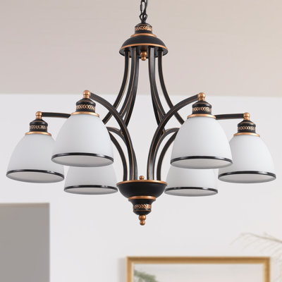 Emilyn 6 - Light Dimmable Empire Chandelier