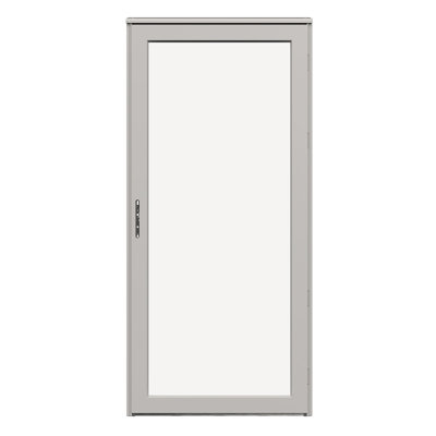 Platinum Interchangeable Full Glass Storm Door (handle sold separately)