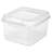 Sterilite Large Latching Storage Box, 6 Pack, and Small Latching Storage Box, 12 Pack