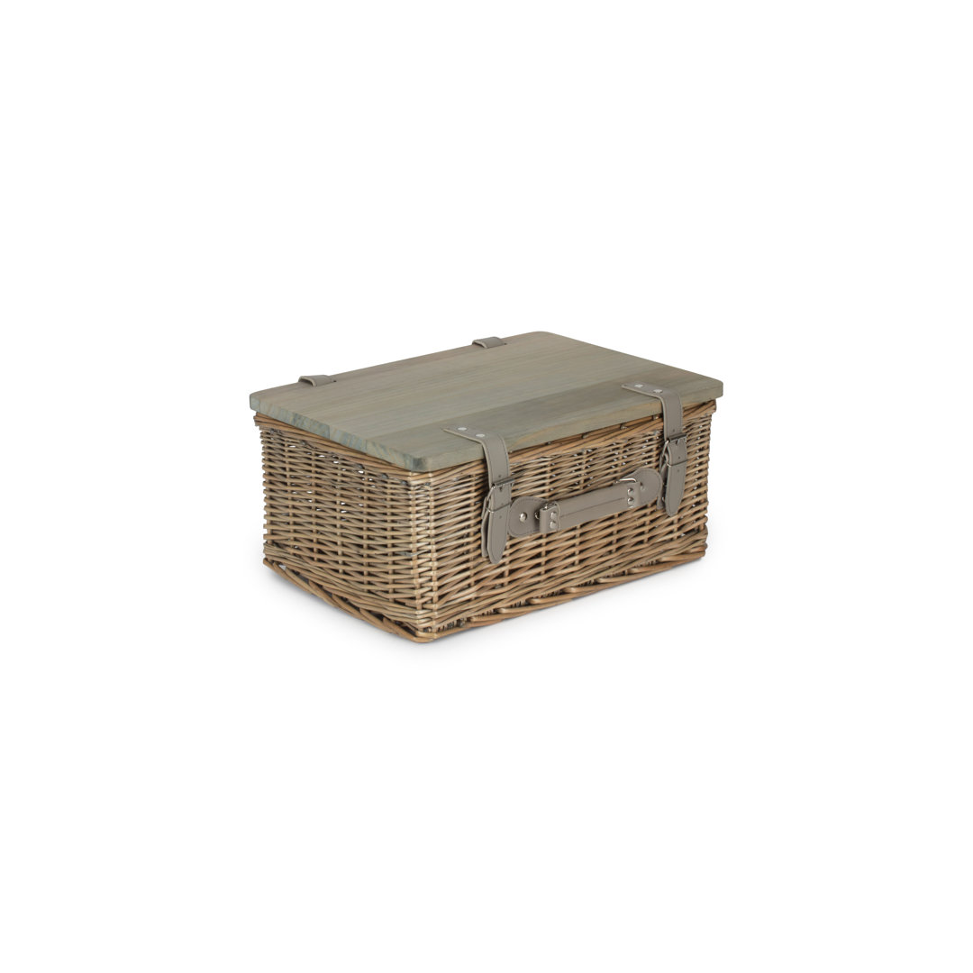 Wicker Gift or Storage Hamper Basket with Lid