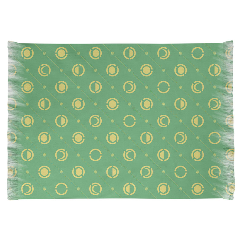 Tapis vert/jaune lune phases, Non