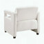 Fauteuil d'appoint Boucle - Structure en contreplaqué et ressorts ensachés-250656795