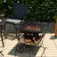 Square Steel Wood Burning Smokeless Fire Pit