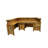 Naithen L-Shaped Wood Reception Desk with Filing Cabinet