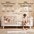 Low Profile Montessori Floor Bed with Safety Rails, Easy Climb Kids Platform Bed Frame with Removable Guardrail & Wood Slat Support, Twin/Full/Queen-1292489134-1292489135