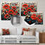 Swanage - coquelicot, art mural-106101324-106101322