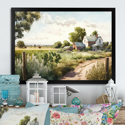 «Welcome To The Farm III», art mural sur toile