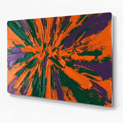 Neo Expressionism 42 Gray Metal Wall Art