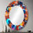 Sauli Mystical Marbles III - Abstract Shapes Decorative Wall Mirror, Modern Mirror, Printed Metal Art-1451767413-1451767418