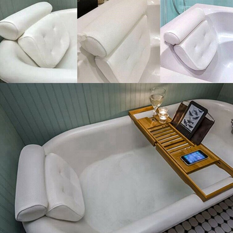 Hamlin Dual Chamber Bath Pillow Alwyn Home