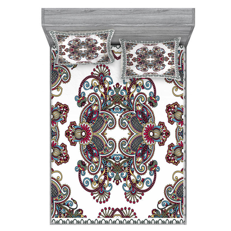 Microfiber Sheet Set, Full Sheet Set with Fitted Sheet