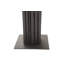 Sculpture abstraite en bois noir