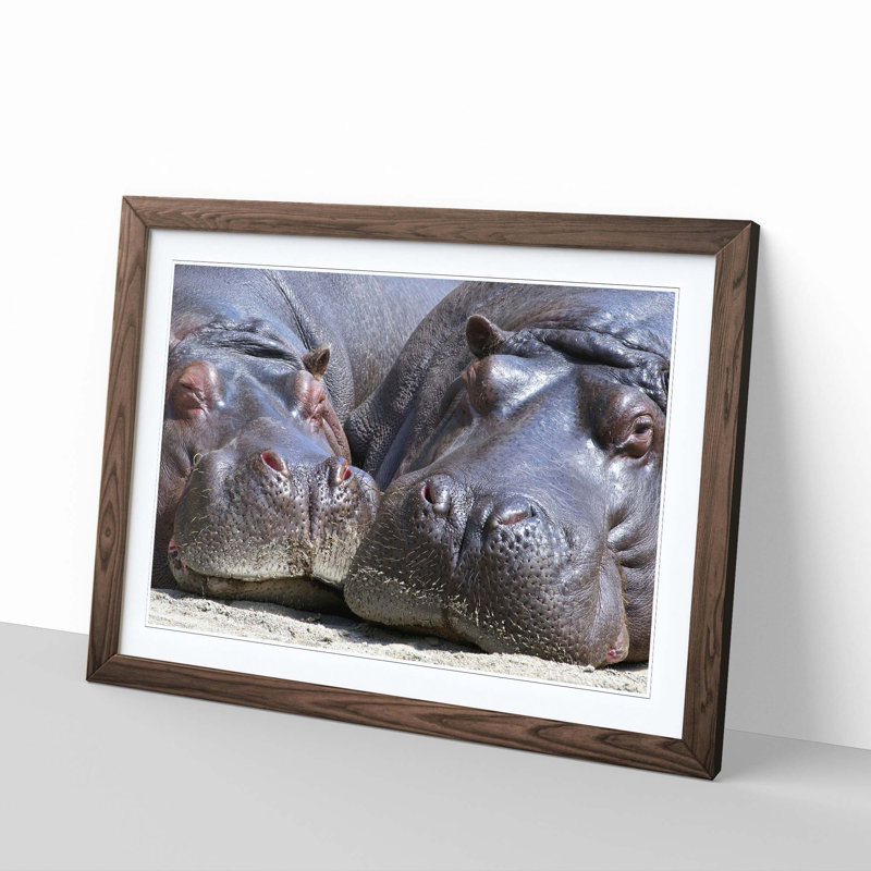 Single Picture Frame Print, Walnut