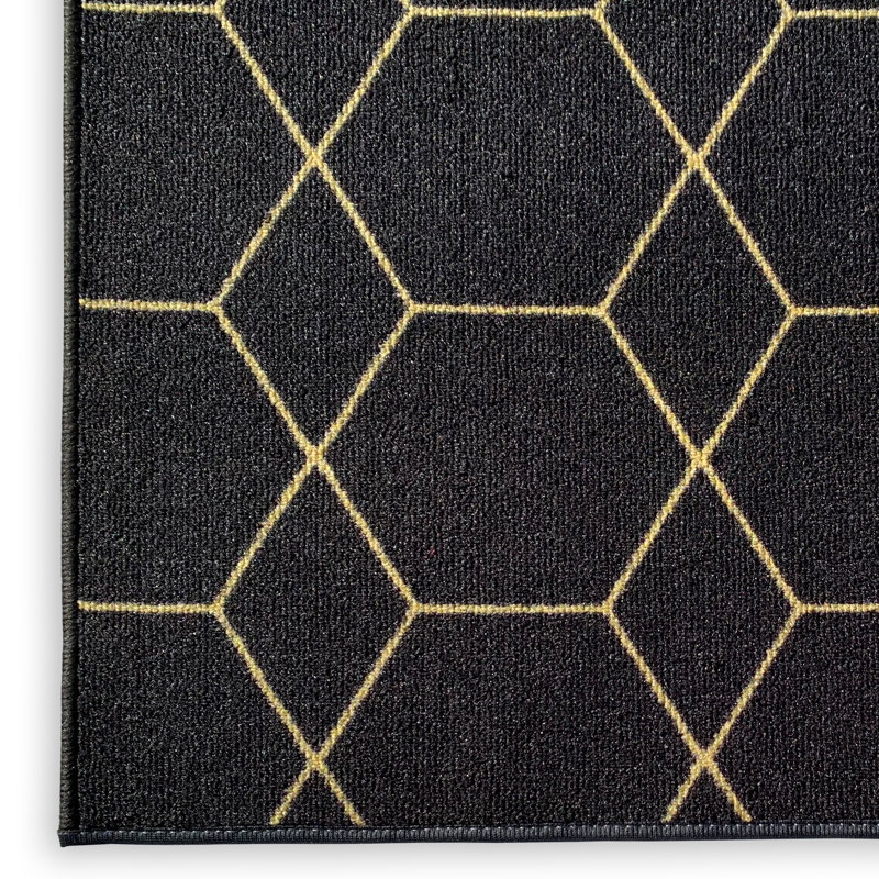 Drayton Performance Geometric Indoor Rug, Runner 2'2'' x 36'