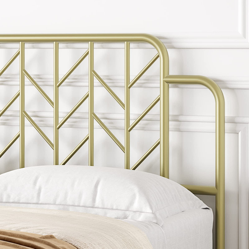 Metal Open-Frame Bed, Queen