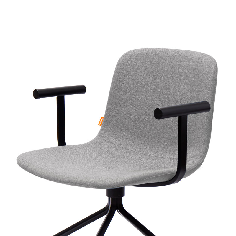 Key Meeting Office Chair, Light Grey