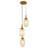 Jadon BRONZE TRIPLE CAPSULE PENDANT