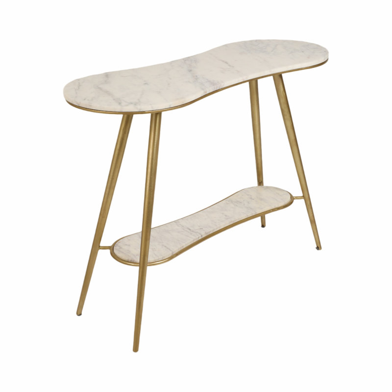 40" Thera Marble Console Table
