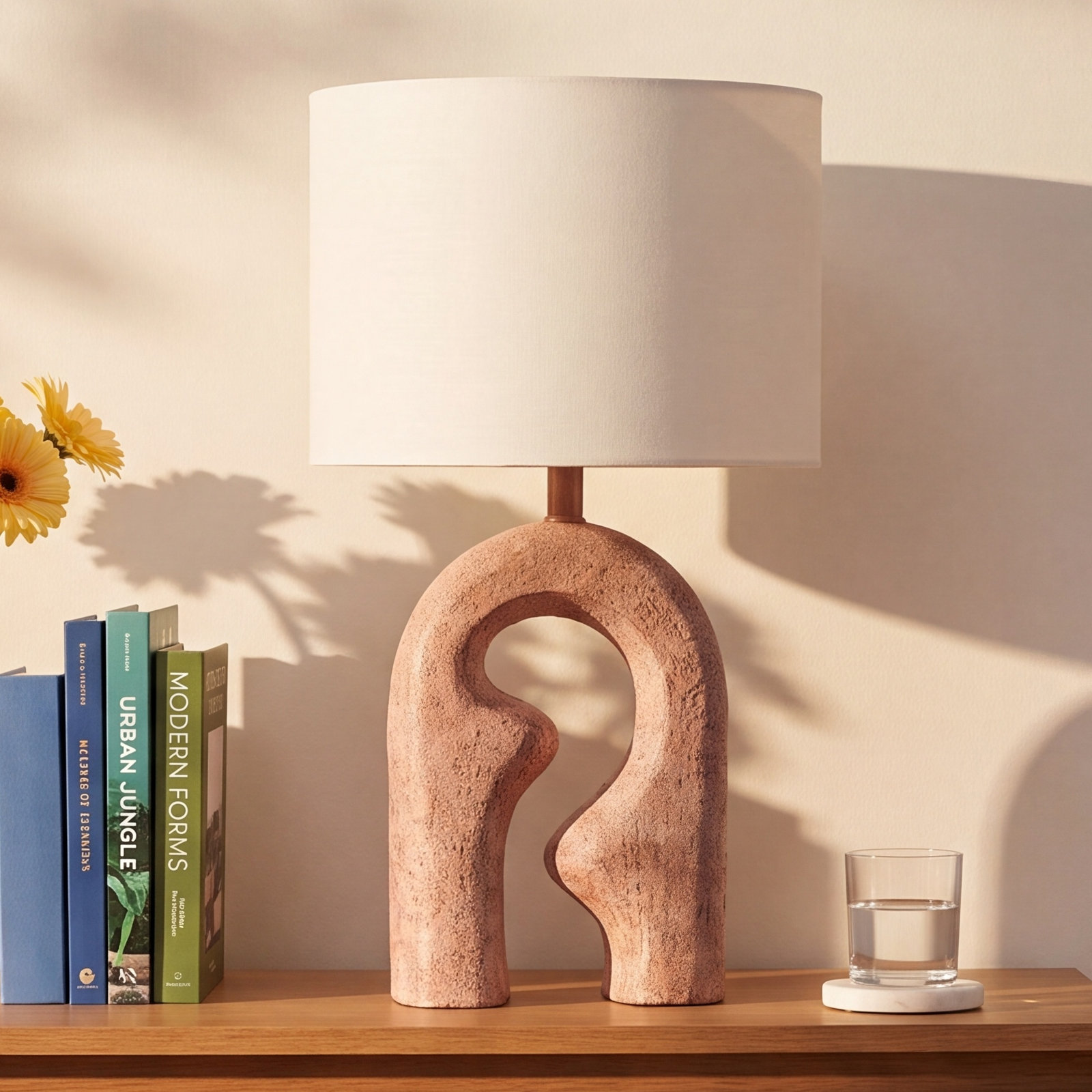 Jordie Table Lamp, Blush