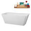 Baignoire autoportante 59 "avec drain interne Streamline-101697993