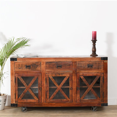 150cm Solid Wood Sideboard