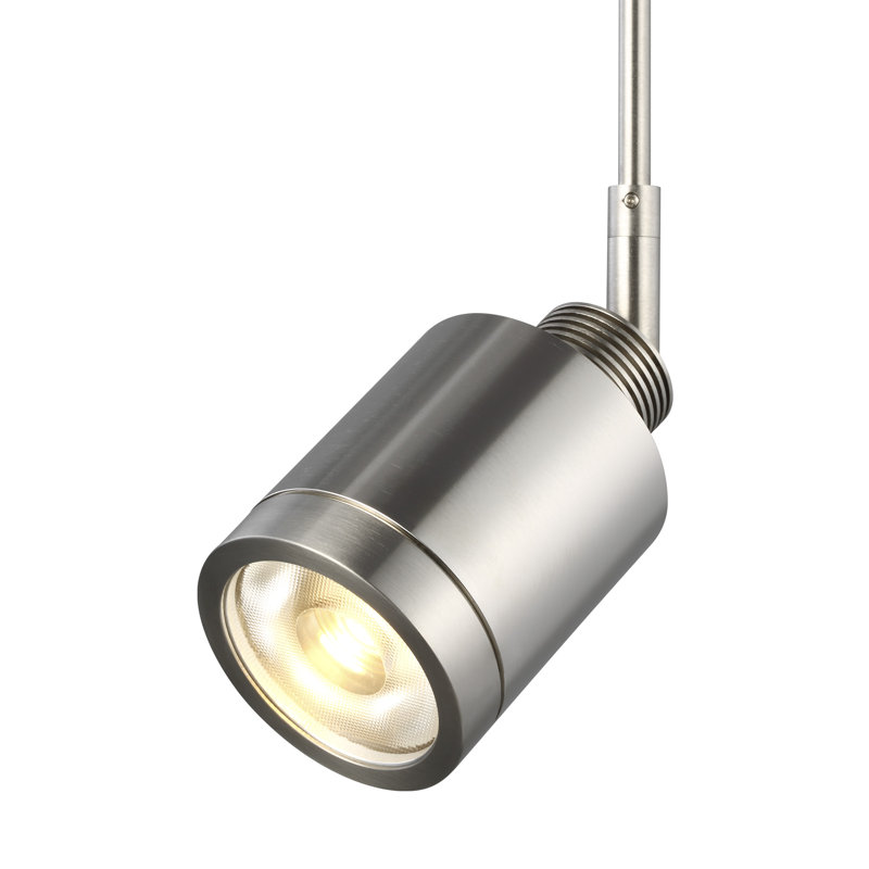 Tellium 1 - Light LED Spotlight, 12" H x 3.8" W x 3.8" D, Antique Bronze