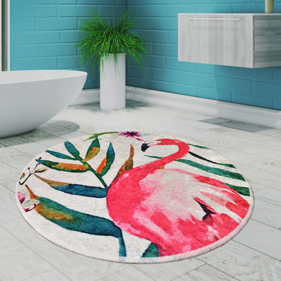 Keeso Round 100 cm x 100 cm Shaggy Area Rug