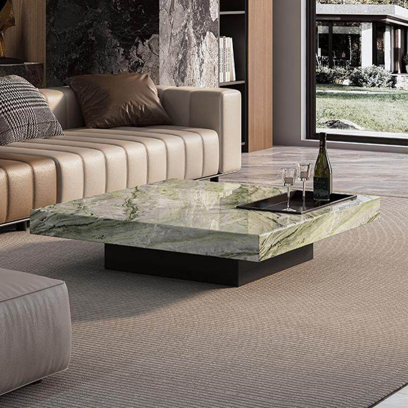 Table basse 39,37 "Modern, 11.81" H x 39.37" L x 39.37" W