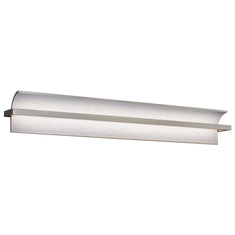 Shard 34" Dimmable LED Bath Vanity & Wall Light With Built In Color Temperature Switch from 2700K/3000K/3500K/4000K