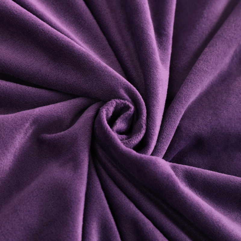 Polyester Duvet Cover, King Duvet Cover + 2 King Shams, Purple