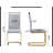 Yoanna PU Leather Upholstered Dining Chair-424881380-424881377