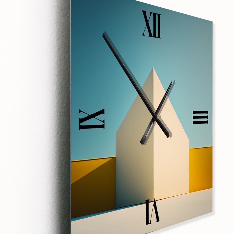 Reality Of Essential Shapes IV - Horloge murale minimaliste, Très grand