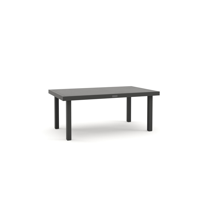 Jasper Black Aluminum Outdoor Coffee Table