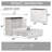Farmhouse Murphy Bed Cabinet With Storage Drawer, USB Charging Station & Fold-Out Design-431667790