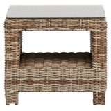 Carolena Rattan Side Table