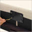 Lit plateforme tapissier touffeté