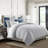 Pacific Stripe Reversible Cotton Comforter Set-102347650-102347651