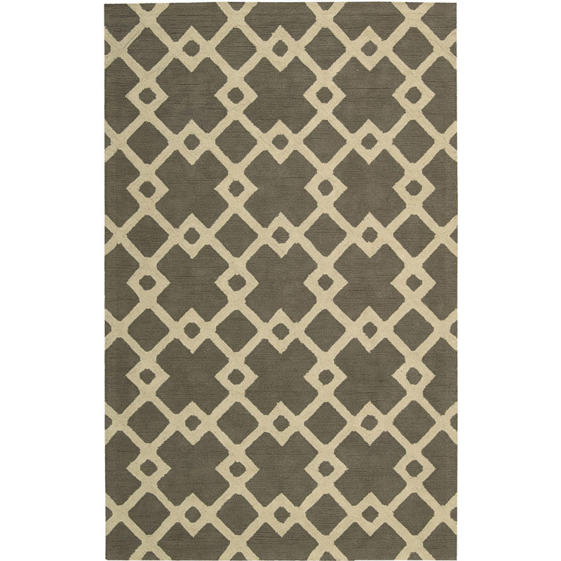 Hateya Geometric Indoor Rug, Rectangle 2'6" x 4'