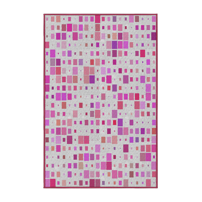Tapis décoratif vert ranstead, Rectangle 5 pi x 8 pi