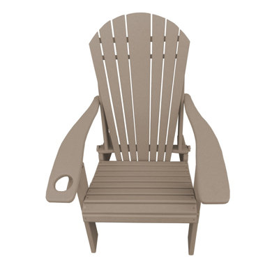 Dermando Foldable Outdoor Adirondack Chair