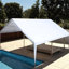 Tente de barbecue d'extérieur 20 x 20 pieds - construction et installation imperméable d'une housse de mariage stable