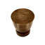 Table de bout cylindrique en acier Abdiwahid-2078447958
