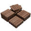 30cm L x 30cm W Interlocking Wood Deck Tile (Set of 27)-1838143928