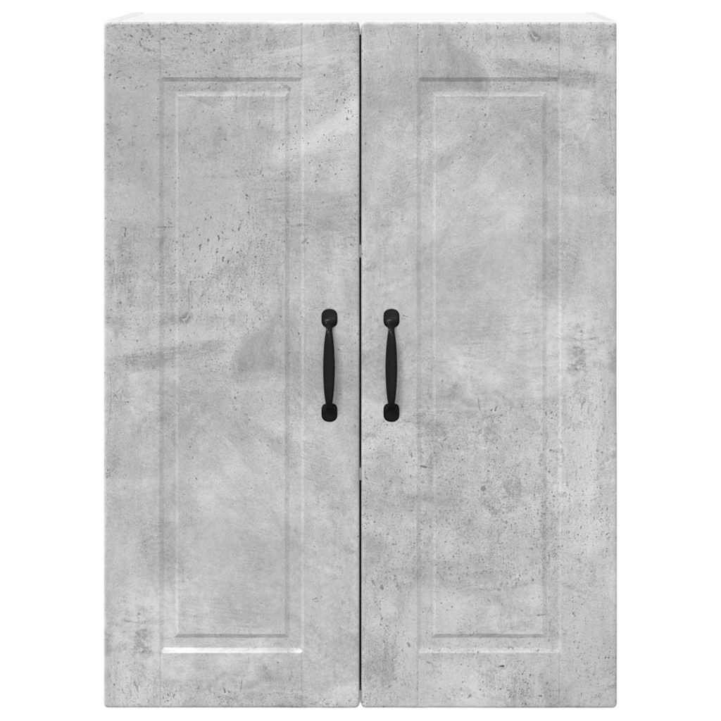 Vidaxl Kitchen Wall Cabinet With Shelf Grey Sonoma 60 X 31 X 80 Cm - Image 2