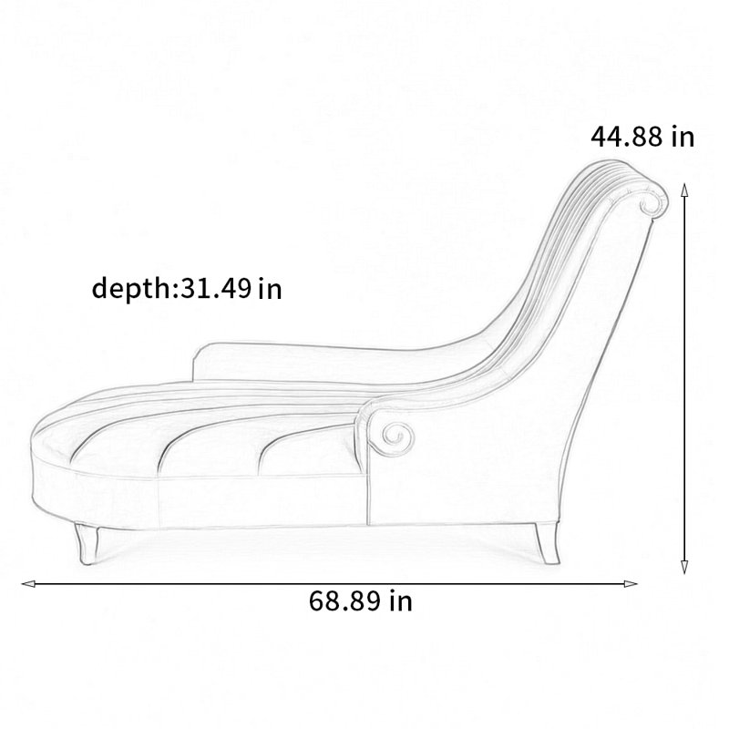 Chaise ergonomique élégante, Rose, Accoudoir à droite (vu de face)