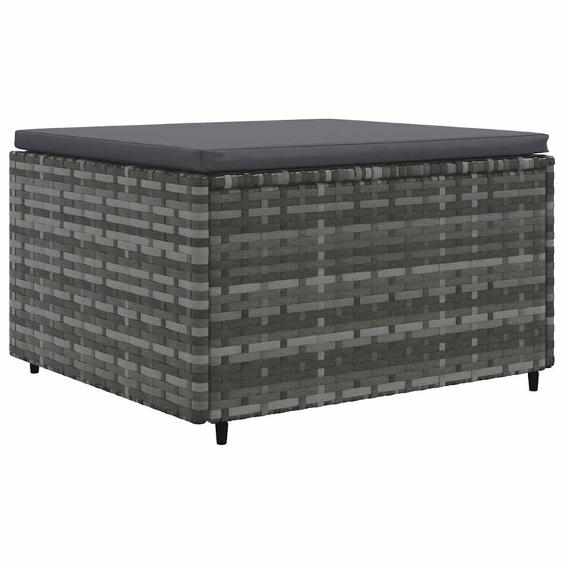 Ensemble de canapé d'extérieur gris anthracite