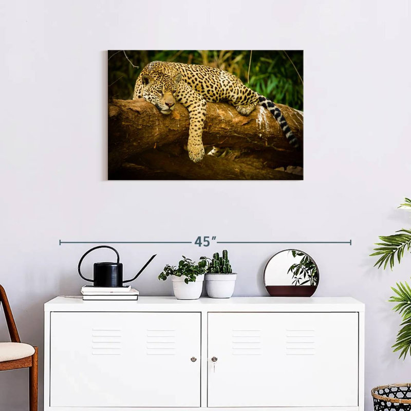 Brampt Pantanal Jaguar, 20" H x 30" W