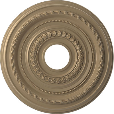 Médaillon Cole en PVC thermoformé pour plafond